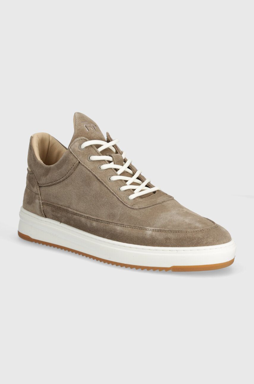 Sneakers och skor Filling Pieces Low Top Ripple Suede Beige | 25122799988, 0