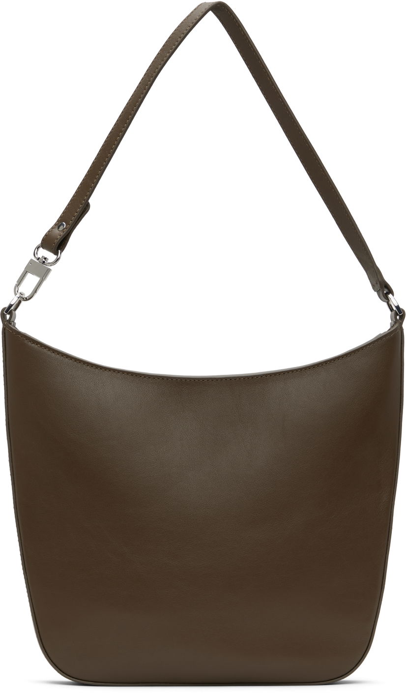 Axelväska BY FAR BY FAR Suli Shoulder Bag Brun | MWBSB053CL013BR047PL