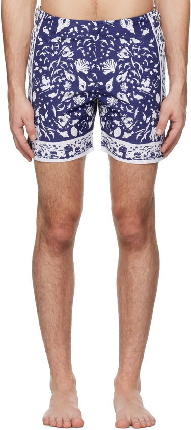 Badkläder Orlebar Brown Orlebar Brown Bulldog Swim Shorts Blå | 280089, 0