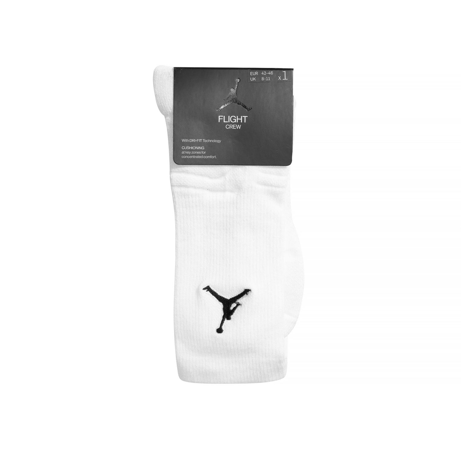 Strumpor Jordan Ultimate Flight Crew 2.0 Basketball Socks Vit | 883412358125, 1