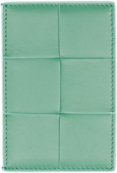 Plånbok Bottega Veneta Credit Card Holder Grön | 651401 V2PN1, 0