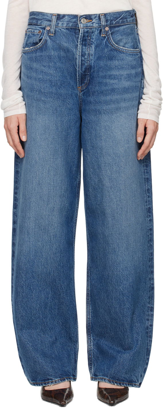 Jeans AGOLDE Low Slung Baggy Jeans Blå | A9079B-1535