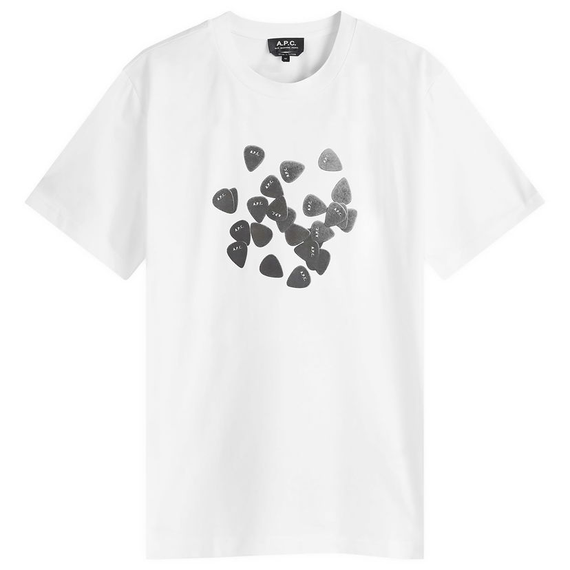 T-shirt A.P.C. Graphic T-Shirt With Print Vit | COBQX-M26483-AAB