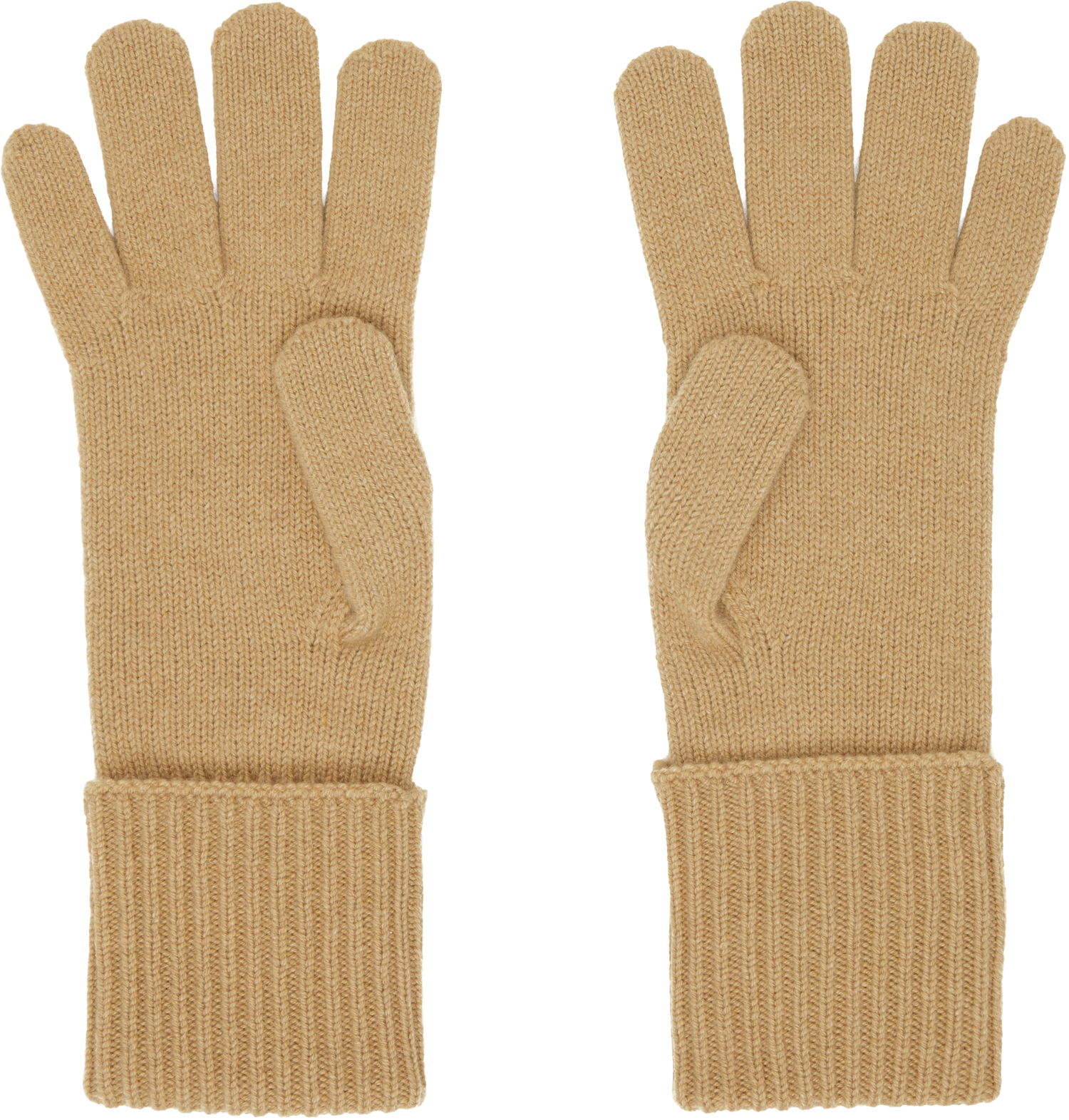 Handskar Burberry Cashmere Blend Gloves Beige | 8098890, 1