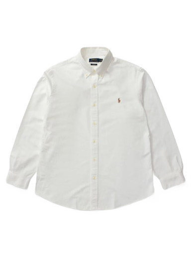 Skjorta Polo by Ralph Lauren Custom Fit Oxford Shirt Vit | 710792041001