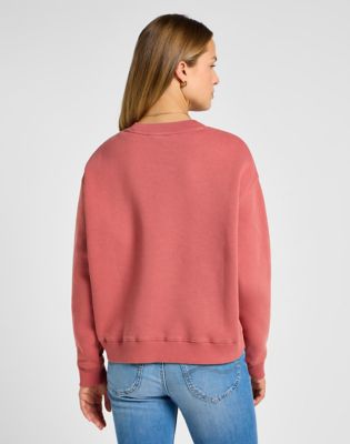 Sweatshirt Lee Sweatshirt Size XS Röd | 112355149