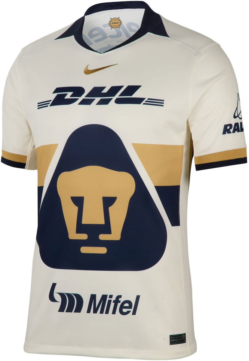 Jersey Nike Nike Pumas Home Stadium Jersey 2025/26 Vit | hj4595-134