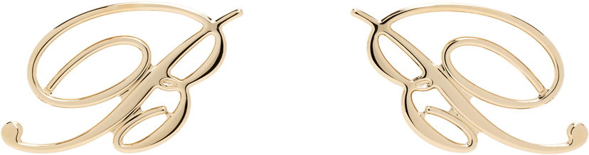 Örhängen Blumarine Blumarine Mini Logo Earrings Metallisk | P522W323A