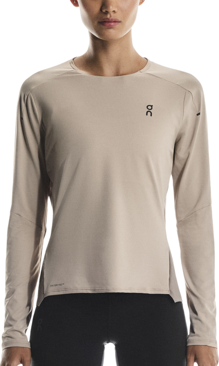 T-shirt On Running Performance Long-Sleeve T-Shirt Beige | 1we10323153, 0