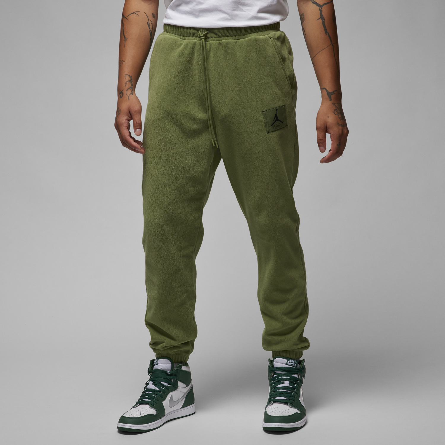 Träningsbyxor Jordan Essentials Fleece Winter Pants Grön | FD7531-340, 0