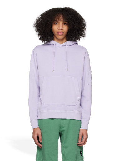 Sweatshirt C.P. Company Lens Hoodie Purpur | 14CMSS137A-005398R