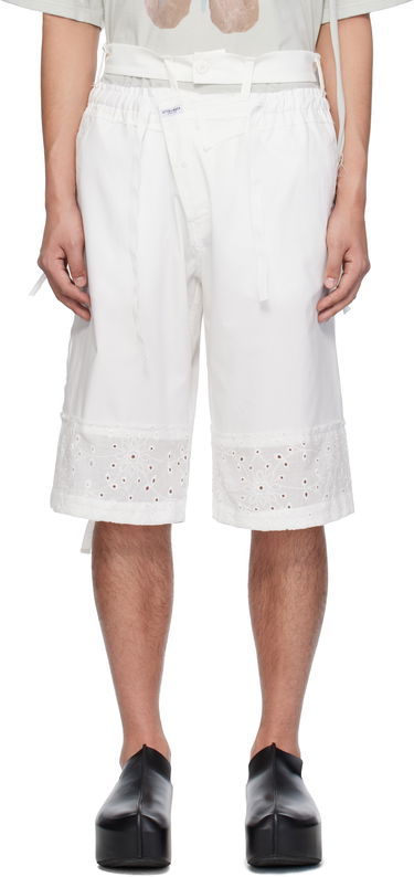 Shorts Ottolinger Ottolinger Baggy Cargo Shorts Vit | 106-200206-01, 0