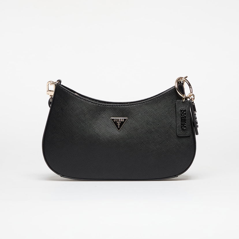 Axelväska GUESS GUESS Noelle II Shoulder Bag Svart | HWZG9672180-BLA