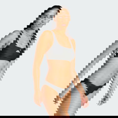 Badkläder adidas Performance Bikini Top With 3-Stripes Svart | JP0147, 1