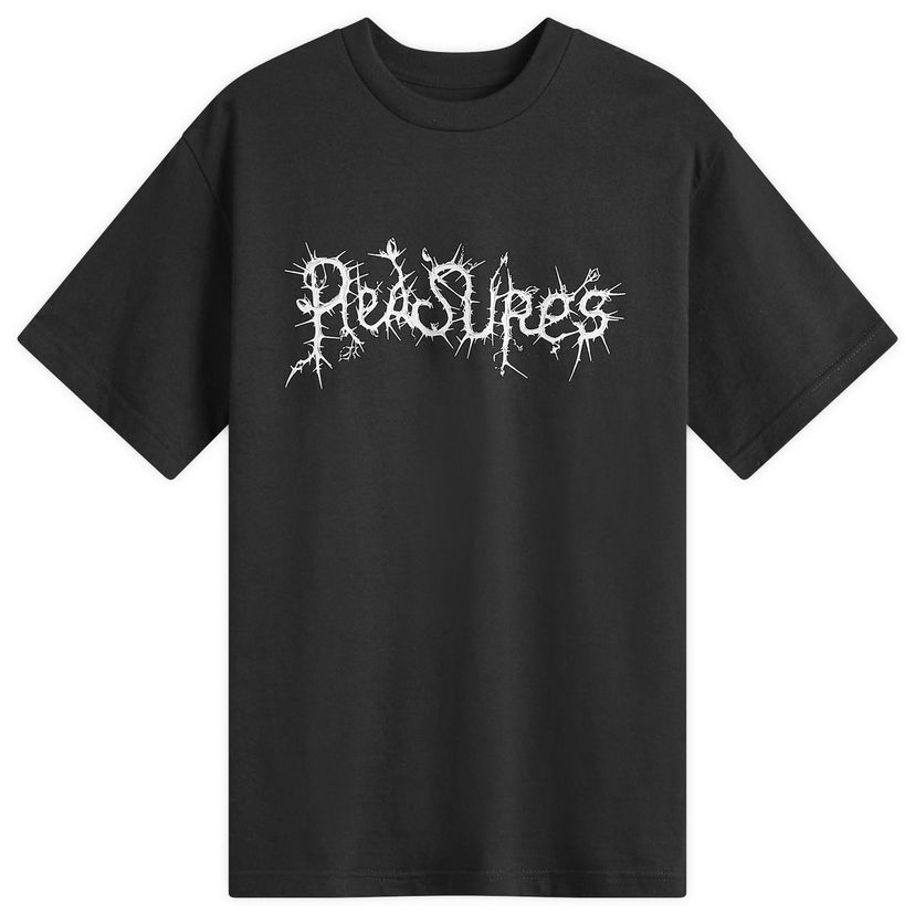 T-shirt Pleasures Nature Black T-Shirt Svart | P24W037-BLACK