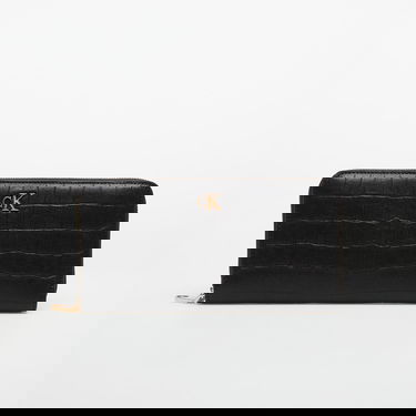 Plånbok CALVIN KLEIN Calvin Klein Croc Long Zip Aro Wallet Svart | LV04F1096G UB1, 0