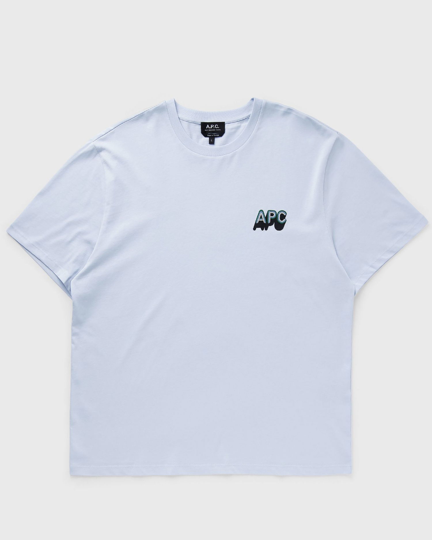T-shirt A.P.C. 70'S H GOTS T-Shirt Blå | COHBM-H26535-IAT, 1