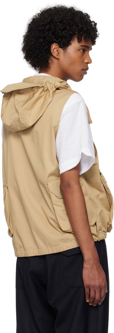Väst Engineered Garments Engineered Garments Field Vest Beige | 25S1C004, 2