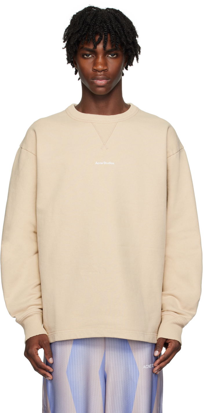 Sweatshirt Acne Studios Beige Printed Beige | BI0184-, 0