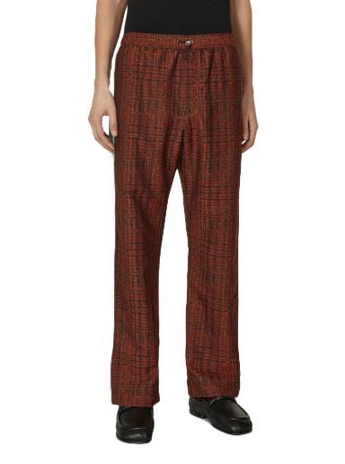 Träningsbyxor Ahluwalia Blitta Track Pants Bourgogne | M-AHLU-TR003-SS23-FA90  BK
