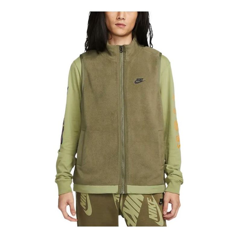 Väst Nike Club Fleece Winter Vest Grön | DQ4899-222