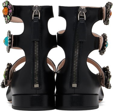 Sneakers och skor Valentino Valentino Garavani Preshoes Ballerinas with Crystal Embellishments Svart | 6W2S0LL9DHS, 1
