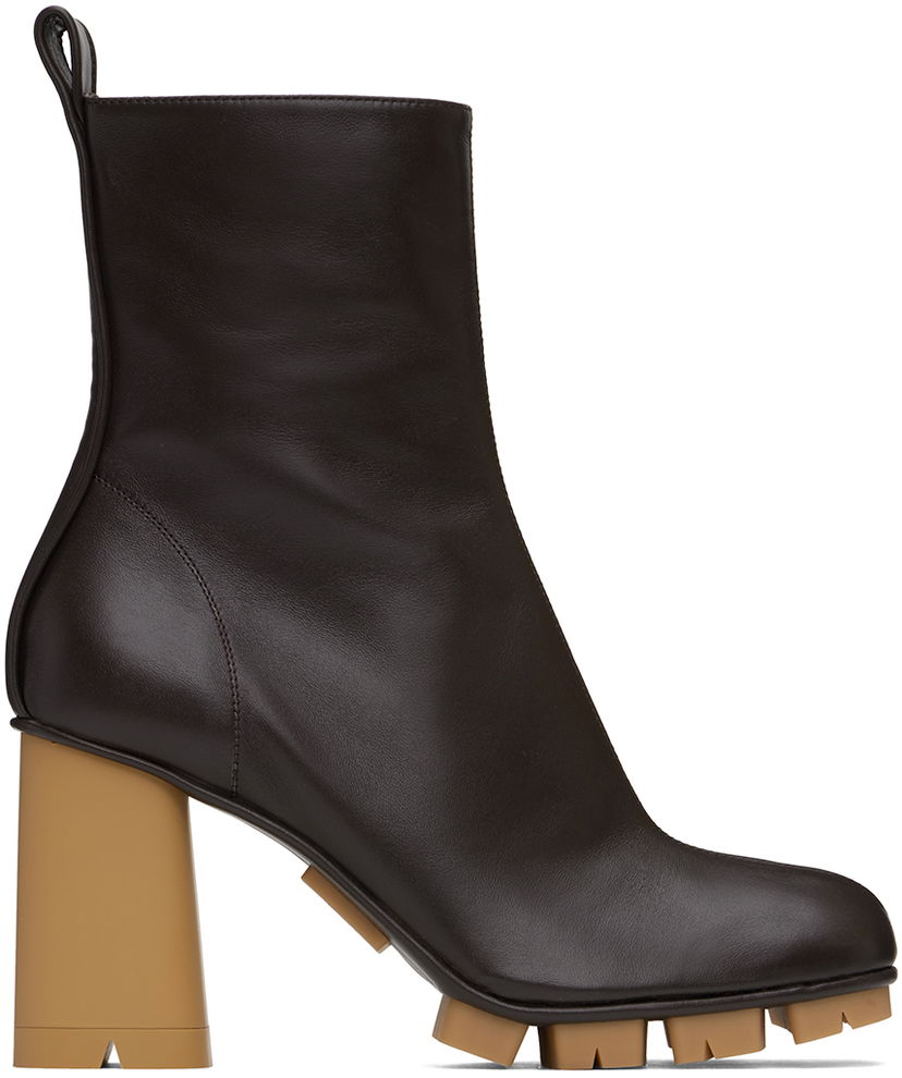 Sneakers och skor Bottega Veneta Shore Ankle Boots Brun | 796507 V4PS0