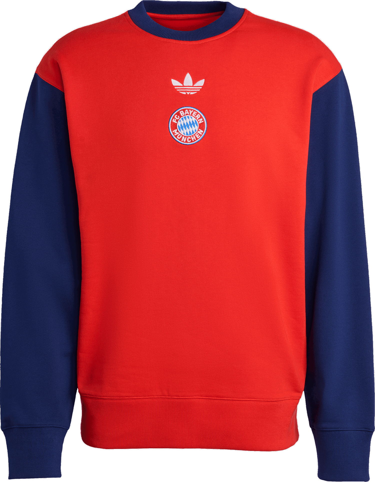 Sweatshirt adidas Originals FC Bayern München LFSTLR Crew Sweatshirt Flerfärgad | kc7795, 0
