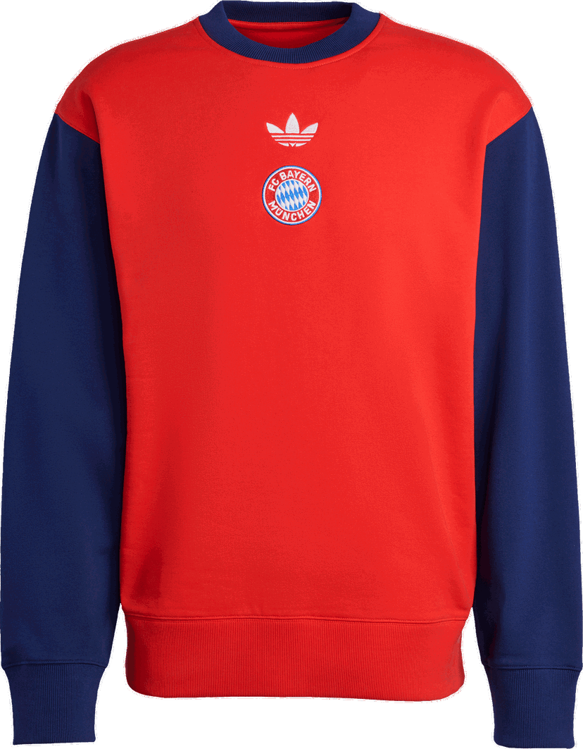 Sweatshirt adidas Originals FC Bayern München LFSTLR Crew Sweatshirt Flerfärgad | kc7795
