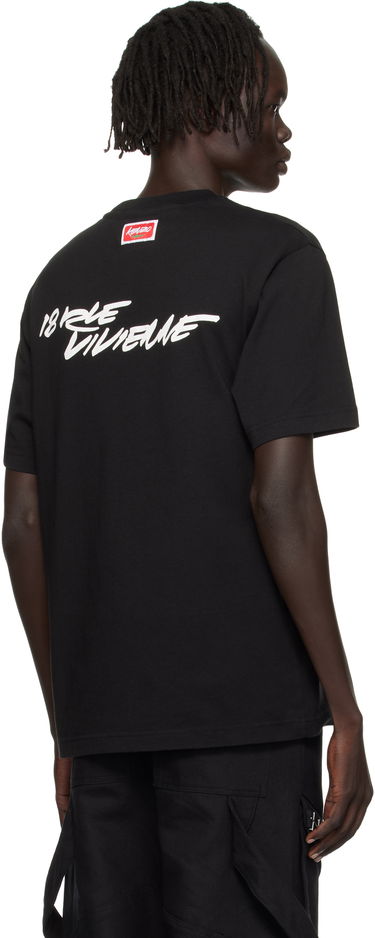 T-shirt KENZO Kenzo Paris Futura 2000 Edition Cotton T-Shirt Svart | FF65TS2654SG, 2