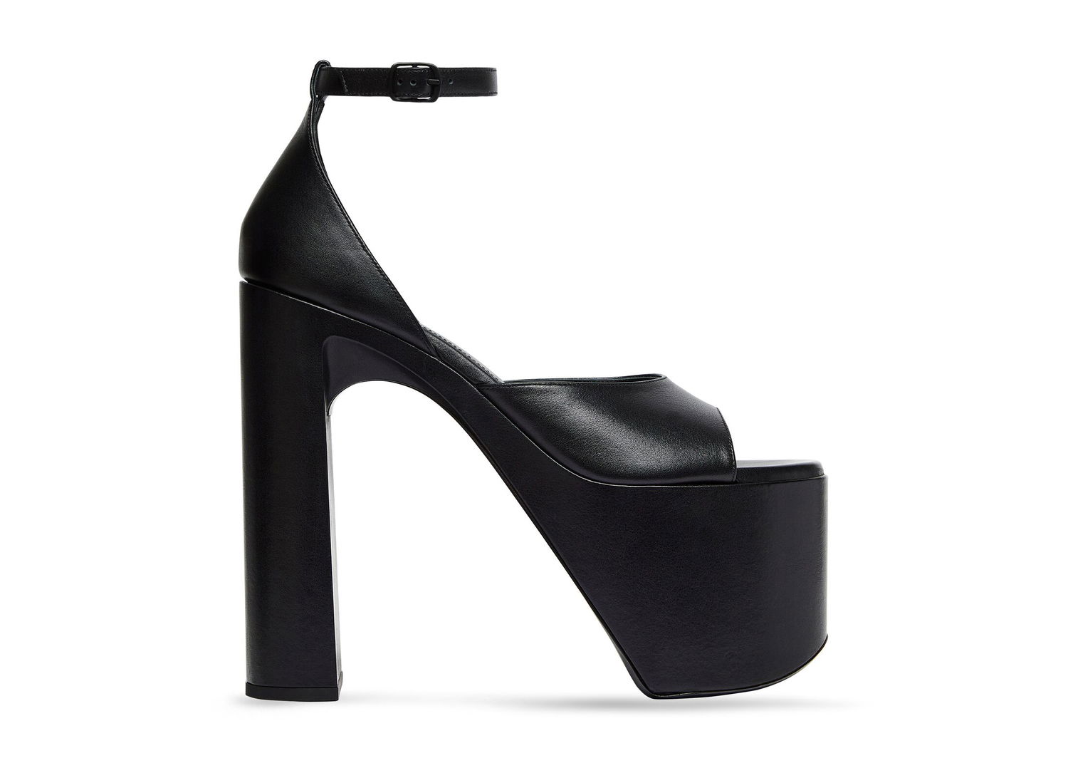 Sneakers och skor Balenciaga Camden 160mm Sandals "Black Leather" W Svart | 742308WB9G11000, 0