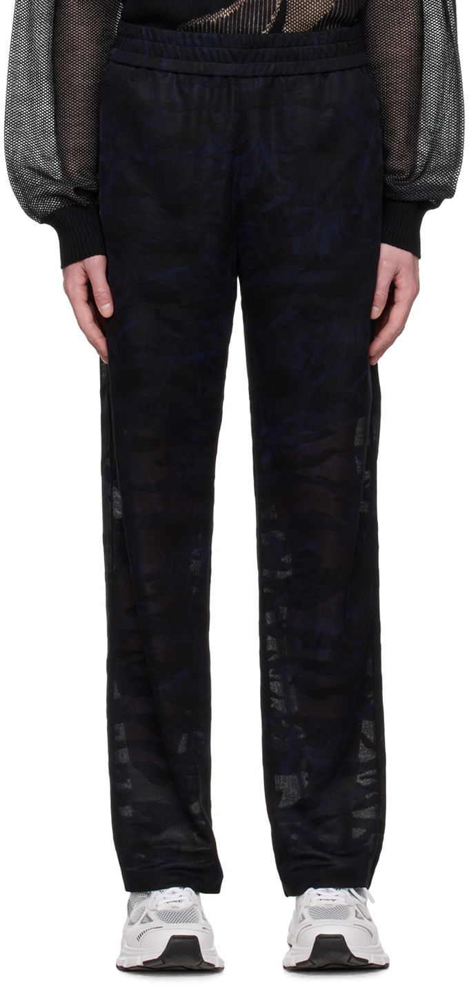 Träningsbyxor Feng Chen Wang Feng Chen Wang Camouflage Trousers Svart | FMS15TR20