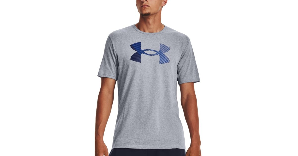 T-shirt Under Armour Big Logo Fill Tee Grå | 1379451-035, 1