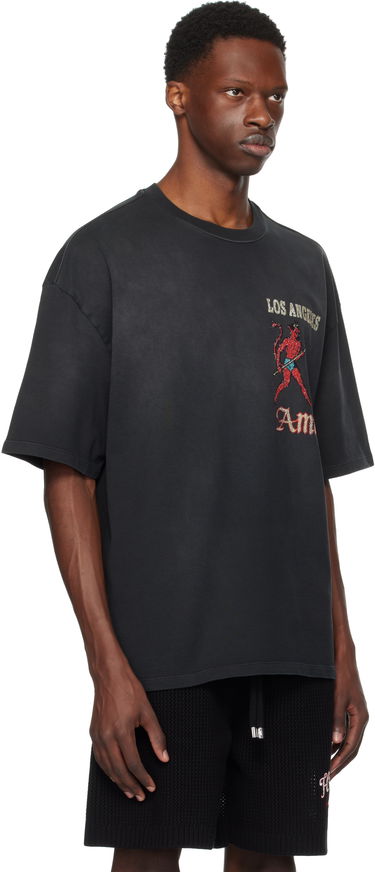 T-shirt AMIRI AMIRI Crystal Sinners T-Shirt Svart | AMJYTE1212, 1