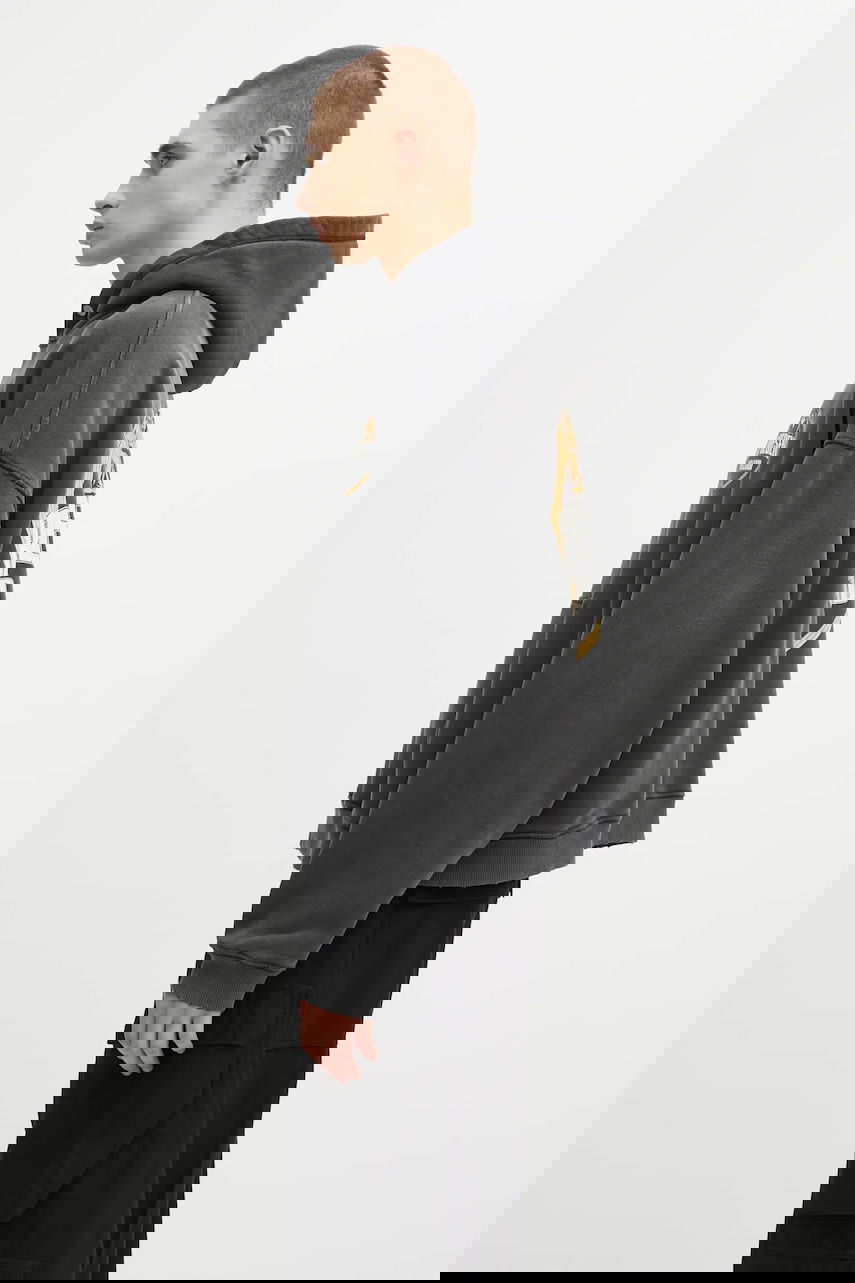 Sweatshirt Represent Clo Represent Legacy Crest Hoodie Grå | MLM100368, 1