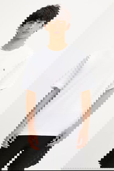 T-shirt Samsoe Samsoe Samsoe Samsoe SAOTTO T-Shirt Vit | M25200076, 0