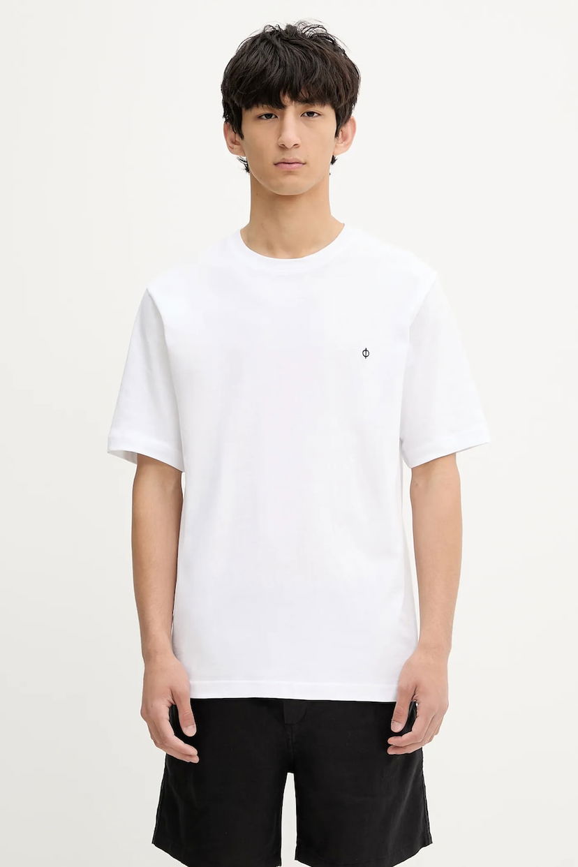 T-shirt Samsoe Samsoe Samsoe Samsoe SAOTTO T-Shirt Vit | M25200076