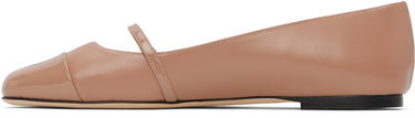 Sneakers och skor Jimmy Choo Jimmy Choo Elisa Ballerina Flats Rosa | ELISA FLAT PTZ, 2