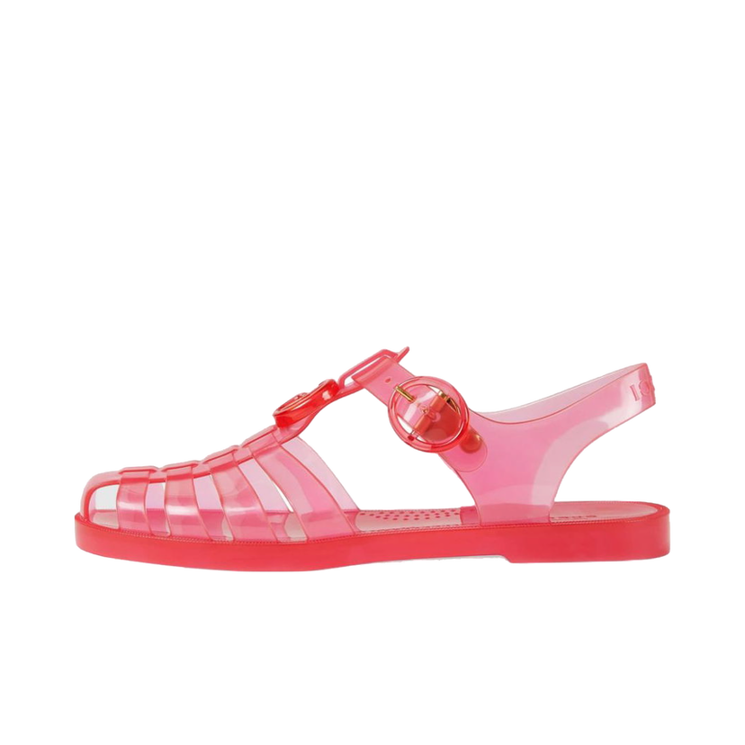 Sneakers och skor Gucci GG Fisherman Sandal Pink Clear Rosa | 676970 JFM00 6656