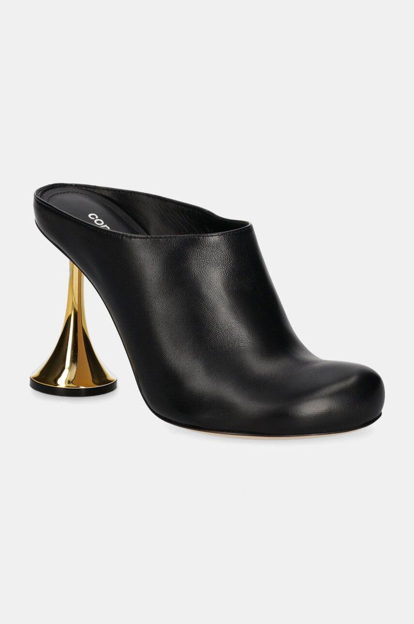 Sneakers och skor Coperni Orchestra Closed Mule Heels Svart | COPSH60F6014