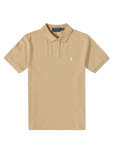 Polotröja Polo by Ralph Lauren Slim Fit Polo Beige | 710680784306