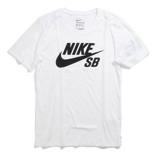 T-shirt Nike SB SB Logo T-Shirt Vit | 821947-100
