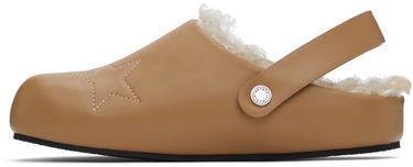 Sneakers och skor Stella McCartney Elyse Shearling Clogs Beige | 810443AP00P0, 2