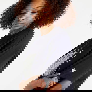 T-shirt New Era New York Yankees Team Wordmark Oversized Tee Svart | 60332163, 0