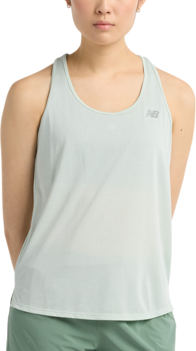 Linne New Balance Athletics Tank Top Grön | wt41250-cy2