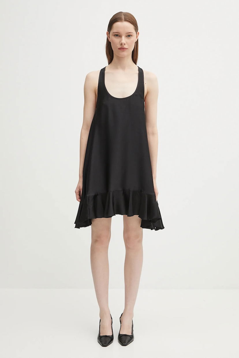 Klä Anine Bing Anine Bing Lilith Mini Dress Svart | A.02.11131
