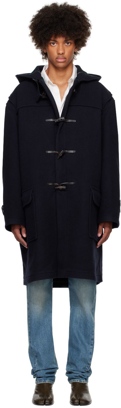 Rockar Maison Margiela Toggle Coat Blå | S50AA0153 M35230, 0