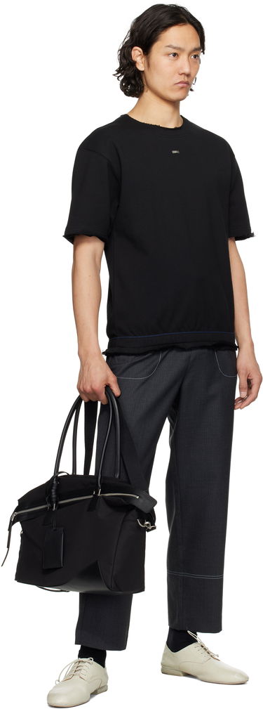 T-shirt ADER ERROR ADER error Half Sleeve Sweatshirt Svart | BO01SSSW0201BK, 3