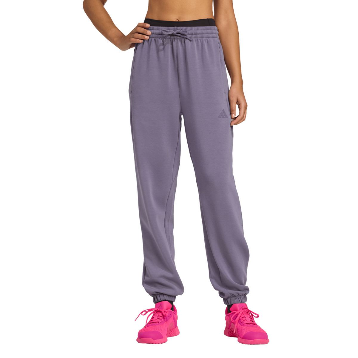 Träningsbyxor adidas Originals D4T Knit Pant Purpur | JX3137, 0