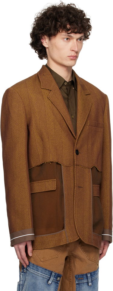 Jacka Andersson Bell Andersson Bell Inside Out Herringbone Blazer Brun | awa699u, 1